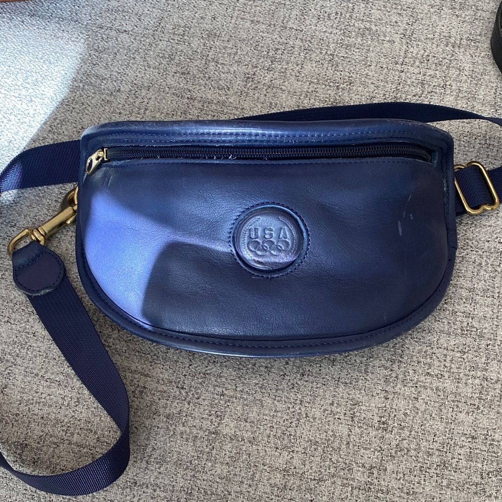 Vintage Coach 1996 Olympic USA team Fanny Pack Waist Bag